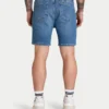 Shorts slim pour homme – bleu moyen Shorts slim pour homme – bleu moyen