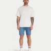 Shorts slim pour homme – bleu moyen Shorts slim pour homme – bleu moyen