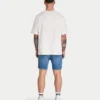 Shorts slim pour homme – bleu moyen Shorts slim pour homme – bleu moyen