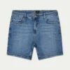 Shorts slim pour homme – bleu moyen Shorts slim pour homme – bleu moyen