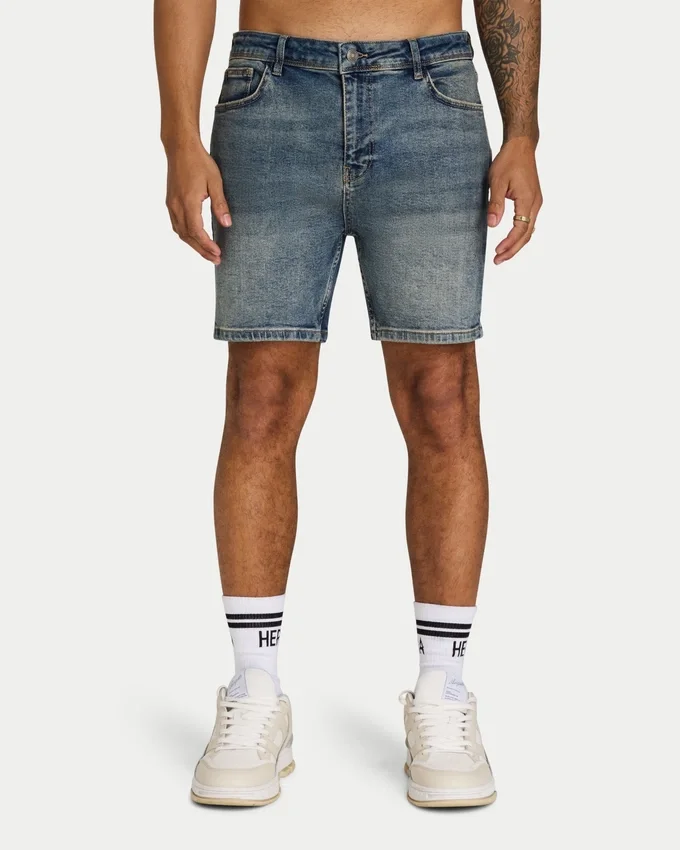 Shorts slim pour homme – Blue Sand Shorts slim pour homme – Blue Sand