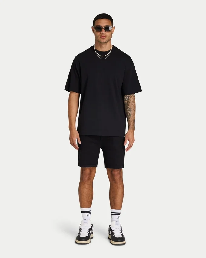 Shorts slim pour homme – noir Shorts slim pour homme – noir