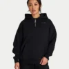Sweat à capuche « Collective » pour femme – noir