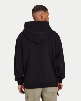 Sweat à capuche Label pour homme – noir Sweat à capuche Label pour homme – noir