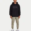 Sweat à capuche Label pour homme – noir Sweat à capuche Label pour homme – noir