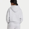 Sweat à capuche oversize 365 pour femme – gris chiné Sweat à capuche oversize 365 pour femme – gris chiné