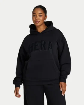 Sweat à capuche oversize 365 pour femme – noir Sweat à capuche oversize 365 pour femme – noir