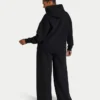Sweat à capuche oversize 365 pour femme – noir