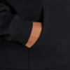Sweat à capuche oversize 365 pour femme – noir
