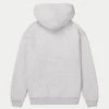 Sweat à capuche oversize « Collective » pour homme – gris chiné Sweat à capuche oversize « Collective » pour homme – gris chiné