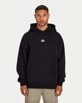 Sweat à capuche oversize « Collective » pour homme – noir Sweat à capuche oversize « Collective » pour homme – noir