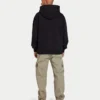 Sweat à capuche oversize « Collective » pour homme – noir Sweat à capuche oversize « Collective » pour homme – noir