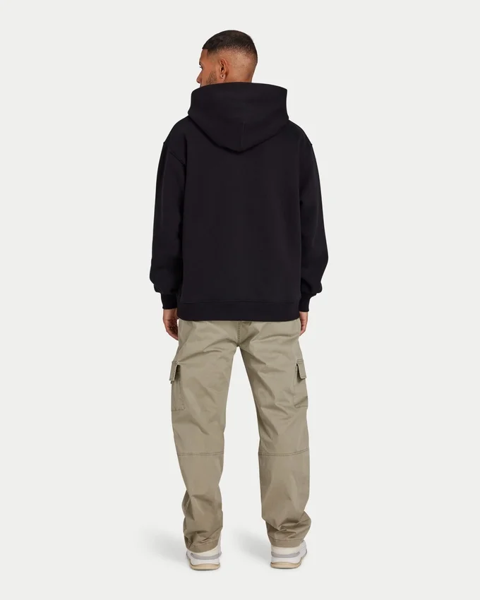 Sweat à capuche oversize « Collective » pour homme – noir Sweat à capuche oversize « Collective » pour homme – noir