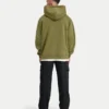 Sweat à capuche oversize « Collective » pour homme – vert olive Sweat à capuche oversize « Collective » pour homme – vert olive