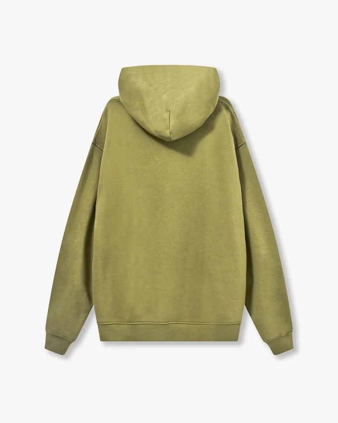 Sweat à capuche oversize « Collective » pour homme – vert olive Sweat à capuche oversize « Collective » pour homme – vert olive