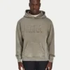 Sweat à capuche oversize délavé Signature pour homme Sweat à capuche oversize délavé Signature pour homme