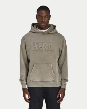 Sweat à capuche oversize délavé Signature pour homme