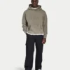 Sweat à capuche oversize délavé Signature pour homme Sweat à capuche oversize délavé Signature pour homme