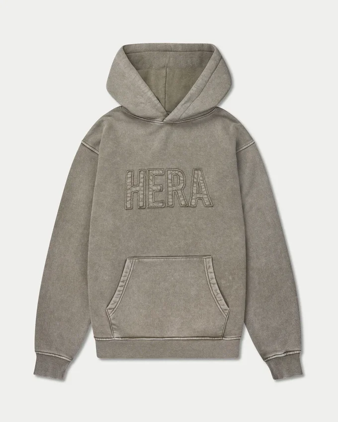Sweat à capuche oversize délavé Signature pour homme Sweat à capuche oversize délavé Signature pour homme