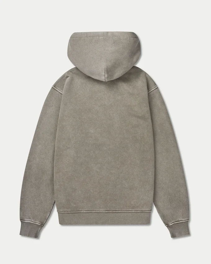 Sweat à capuche oversize délavé Signature pour homme Sweat à capuche oversize délavé Signature pour homme