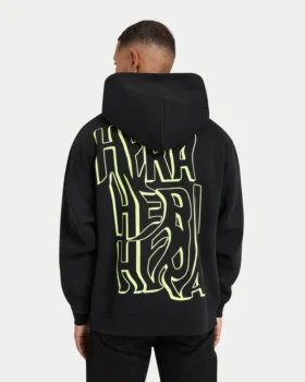 Sweat à capuche oversize « Graffiti » pour homme – noir Sweat à capuche oversize « Graffiti » pour homme – noir