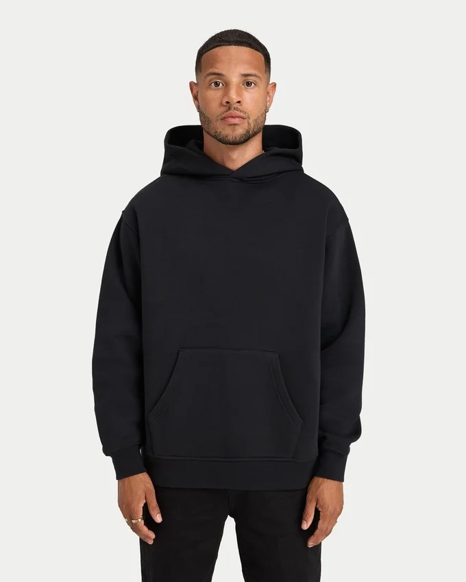 Sweat à capuche oversize « Graffiti » pour homme – noir Sweat à capuche oversize « Graffiti » pour homme – noir