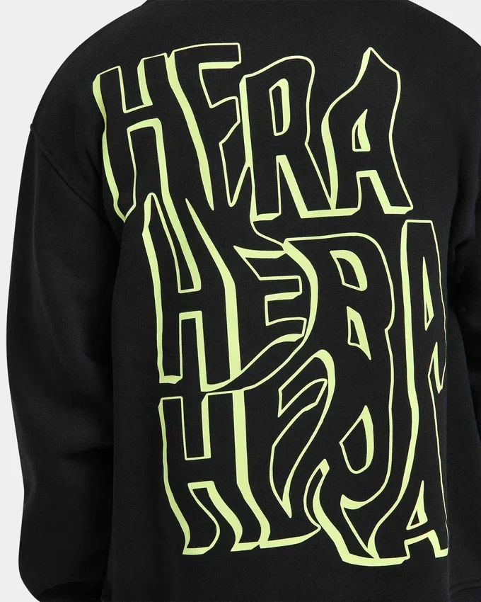 Sweat à capuche oversize « Graffiti » pour homme – noir Sweat à capuche oversize « Graffiti » pour homme – noir