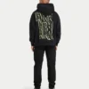 Sweat à capuche oversize « Graffiti » pour homme – noir Sweat à capuche oversize « Graffiti » pour homme – noir