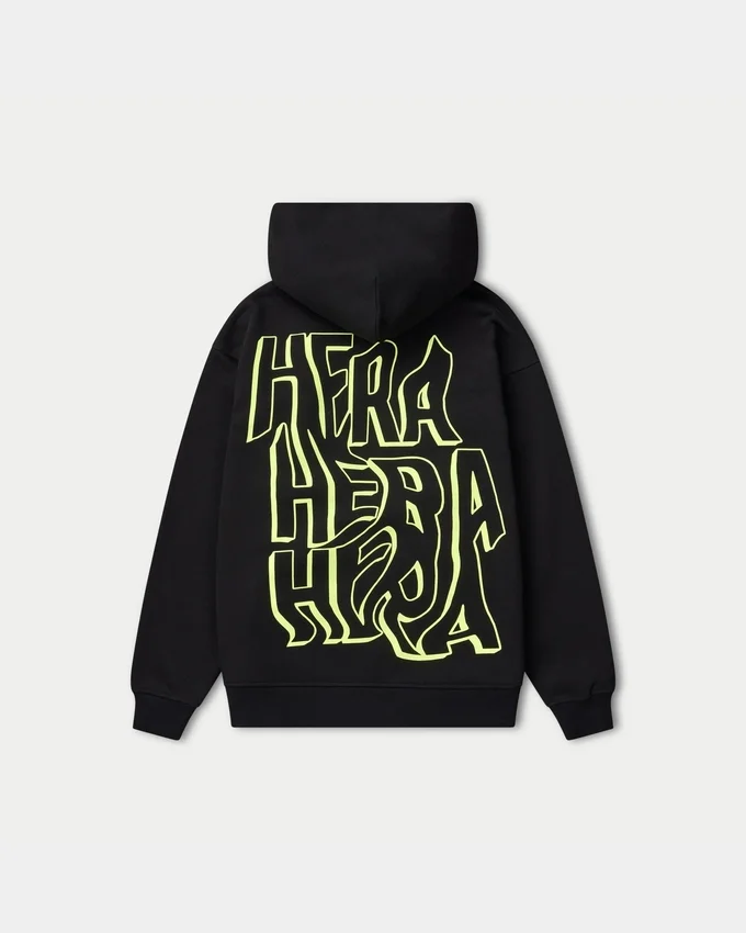 Sweat à capuche oversize « Graffiti » pour homme – noir Sweat à capuche oversize « Graffiti » pour homme – noir