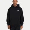 Sweat à capuche oversize incontournable pour homme – noir