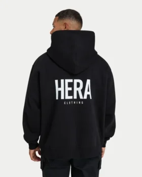 Sweat à capuche oversize incontournable pour homme – noir