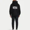 Sweat à capuche oversize incontournable pour homme – noir