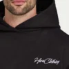 Sweat à capuche épais pour homme avec inscription Sweat à capuche épais pour homme avec inscription