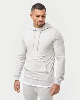 sweat capuche slim fit pour homme gris chin 1 280x350 - Sweat &agrave; capuche slim fit pour homme - gris chin&eacute;