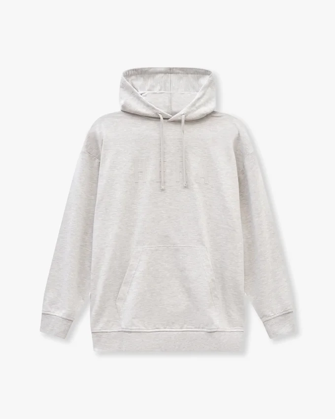 Sweat à capuche slim fit pour homme – gris chiné Sweat à capuche slim fit pour homme – gris chiné