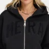 Sweat à capuche zippé court 365 pour femme Sweat à capuche zippé court 365 pour femme