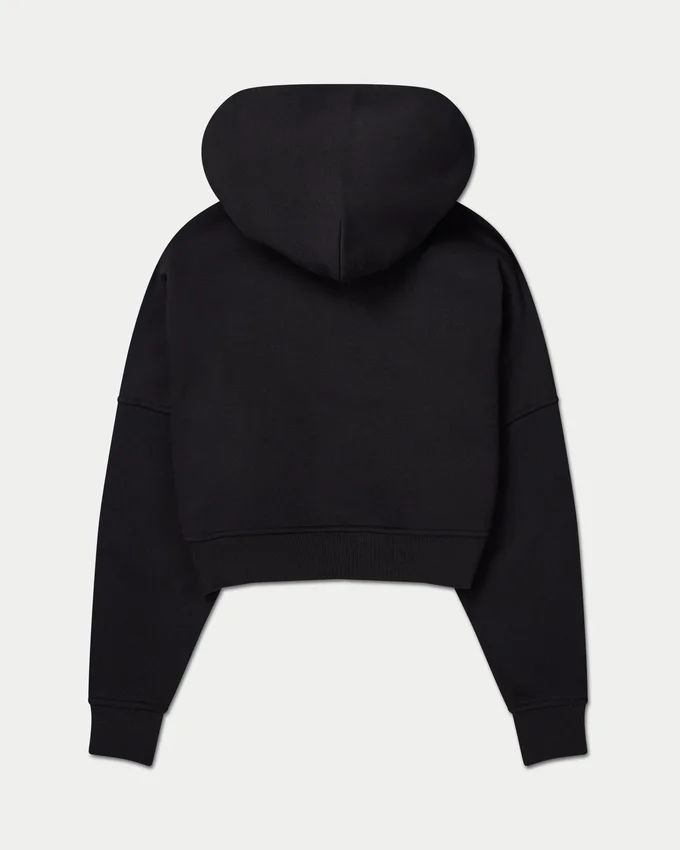 Sweat à capuche zippé court 365 pour femme Sweat à capuche zippé court 365 pour femme