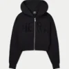 Sweat à capuche zippé court 365 pour femme Sweat à capuche zippé court 365 pour femme