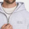 Sweat à capuche zippé oversize incontournable pour homme Sweat à capuche zippé oversize incontournable pour homme