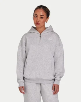 sweats capuche collective pour femme gris chin 1 280x350 - Sweats &agrave; capuche Collective pour femme - gris chin&eacute;