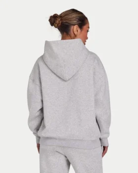 sweats capuche collective pour femme gris chin 2 280x350 - Sweats &agrave; capuche Collective pour femme - gris chin&eacute;