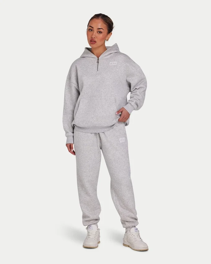 Sweats à capuche Collective pour femme – gris chiné Sweats à capuche Collective pour femme – gris chiné
