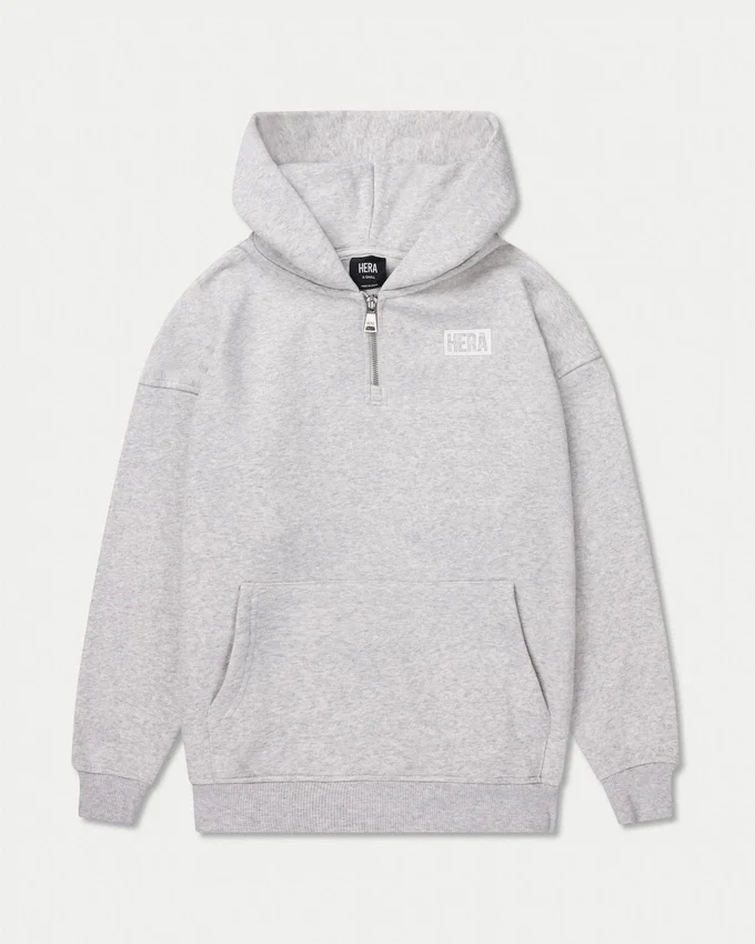 Sweats à capuche Collective pour femme – gris chiné Sweats à capuche Collective pour femme – gris chiné