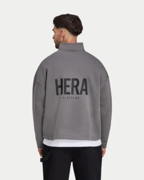Sweats oversize à ¼ de zip pour homme « Staple » Sweats oversize à ¼ de zip pour homme « Staple »