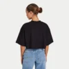 T-shirt court Rewear Icon – noir