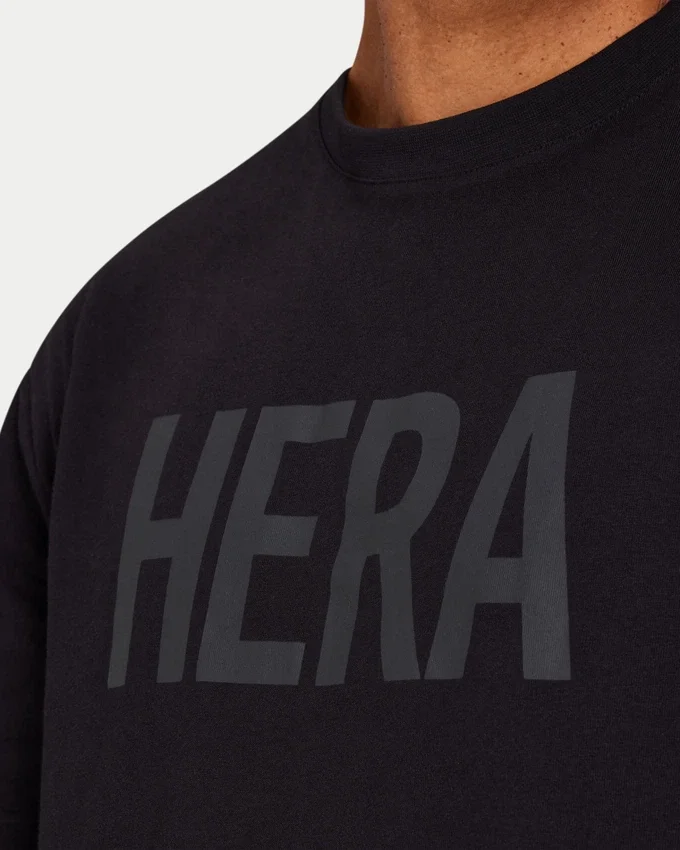 T-shirt Label pour homme – noir T-shirt Label pour homme – noir