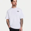 T-shirt oversize classique pour homme – blanc T-shirt oversize classique pour homme – blanc