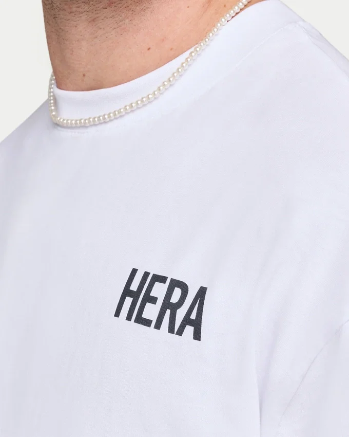 T-shirt oversize classique pour homme – blanc T-shirt oversize classique pour homme – blanc