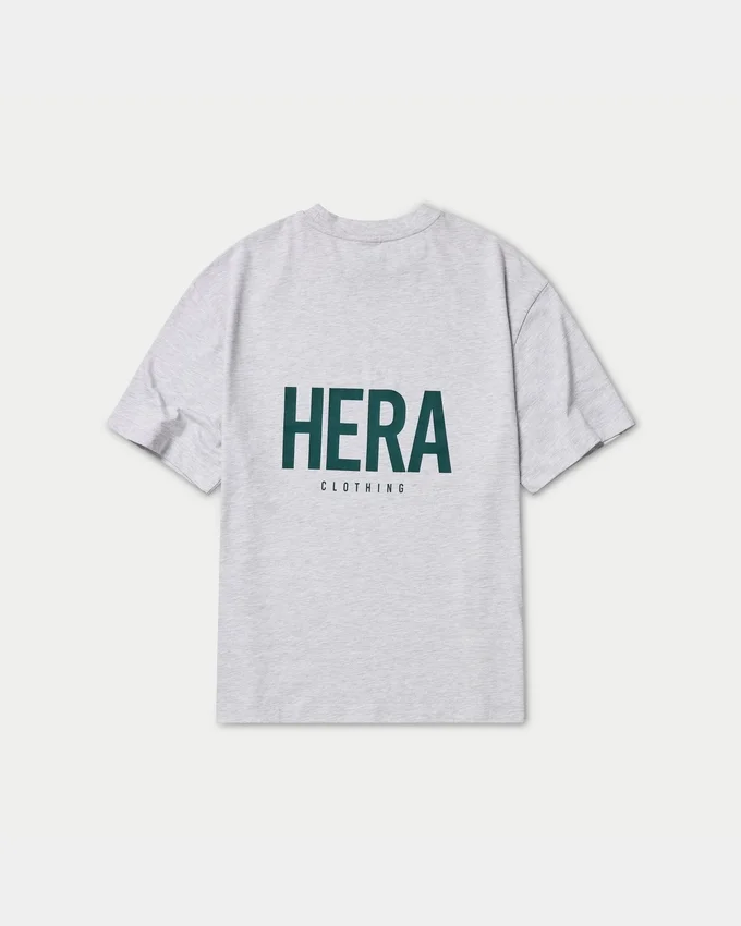 T-shirt oversize classique pour homme – gris chiné T-shirt oversize classique pour homme – gris chiné