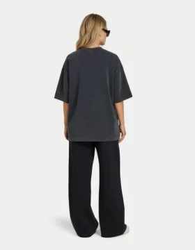 T-shirt oversize délavé Signature pour femme